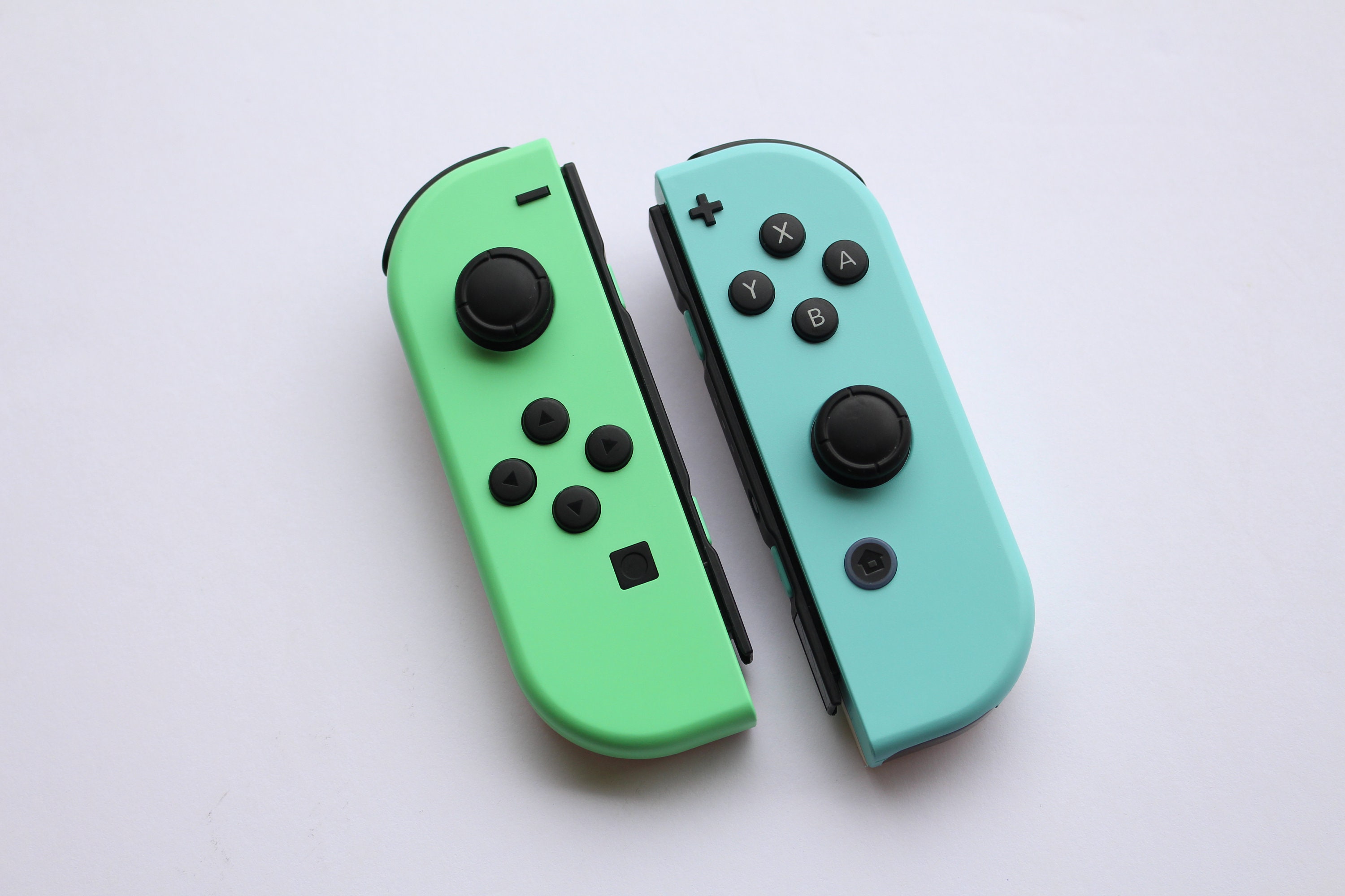 Tested! Nintendo Switch Left Mint Green Animal Crossing Joy Con Joycon