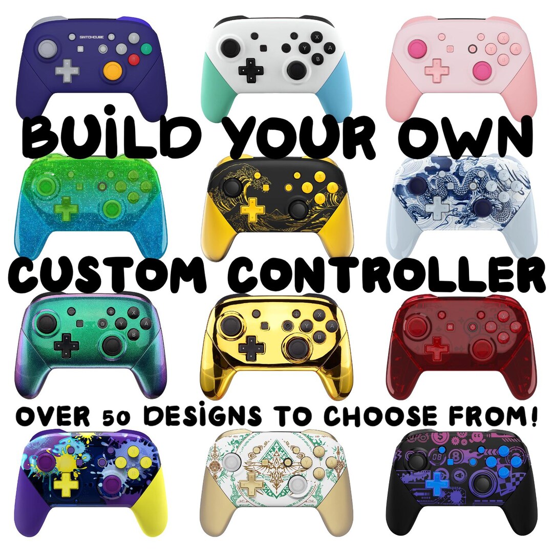 Pro Controller Octagon Shell Custom Nintendo Switch Pro Controller Color Shell Octagonal LED Buttons ...