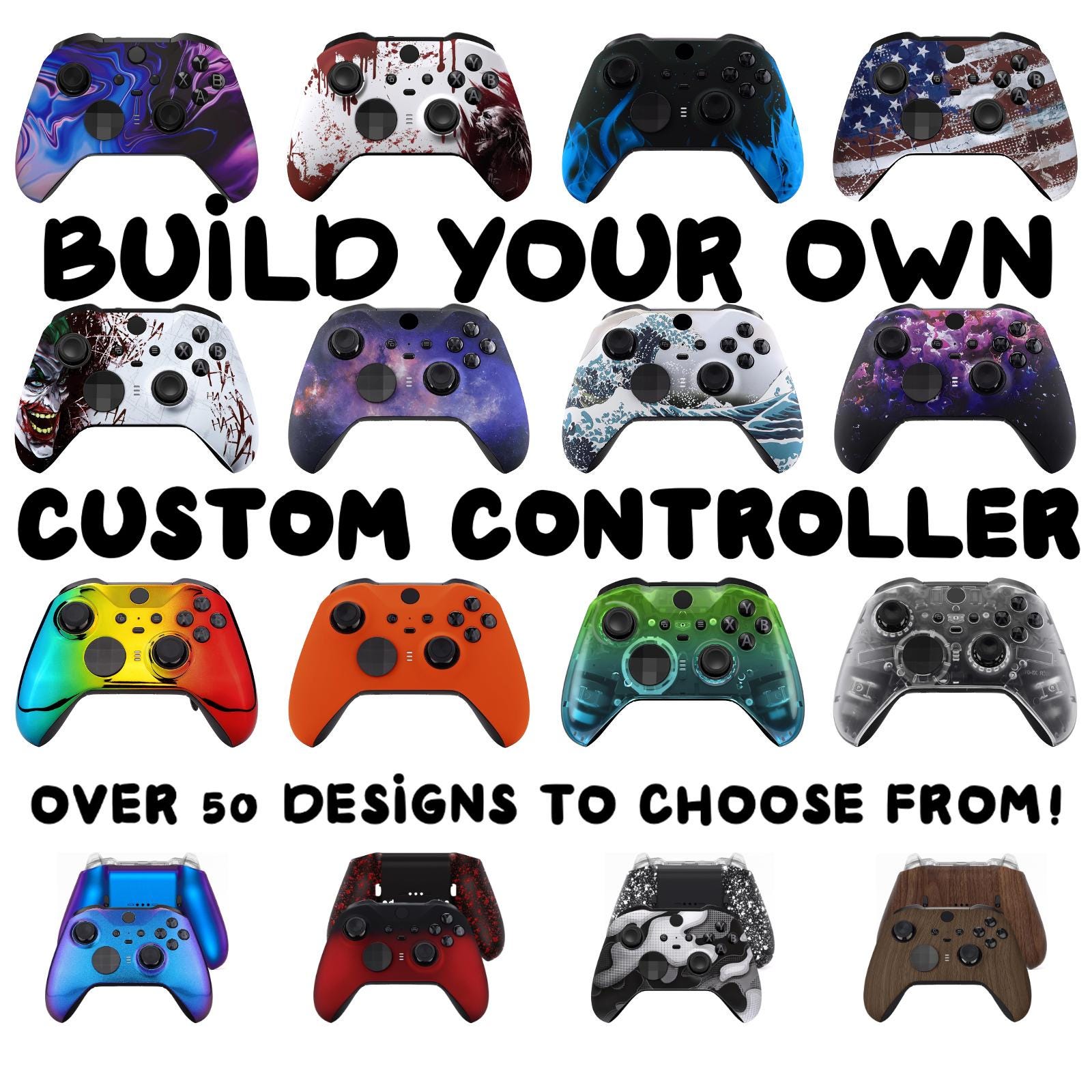 thumbnail image 2 of Metal Button Set For Xbox One Controller – Generic, Replacement Buttons 2 of 5