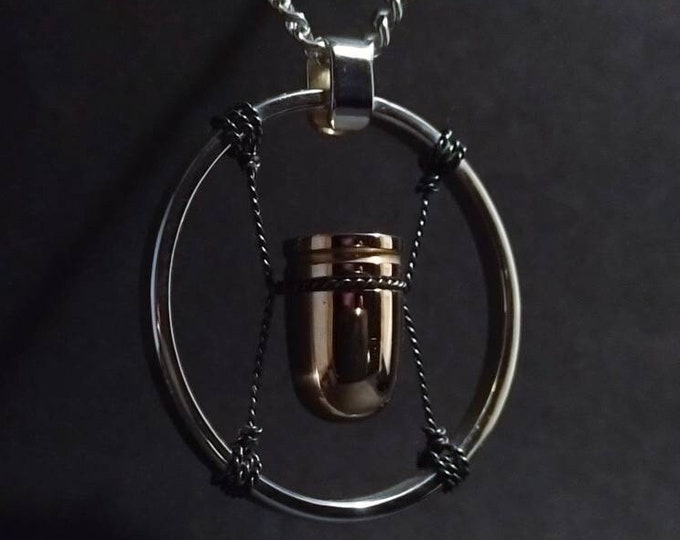 Cyberpunk 2077 V Bullet Necklace Sterling Silver Etsy
