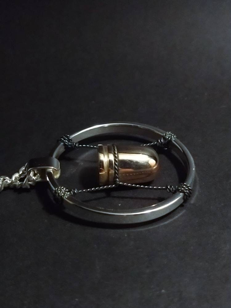 サイバーパンク2077 V弾丸ネックレス スターリングシルバー