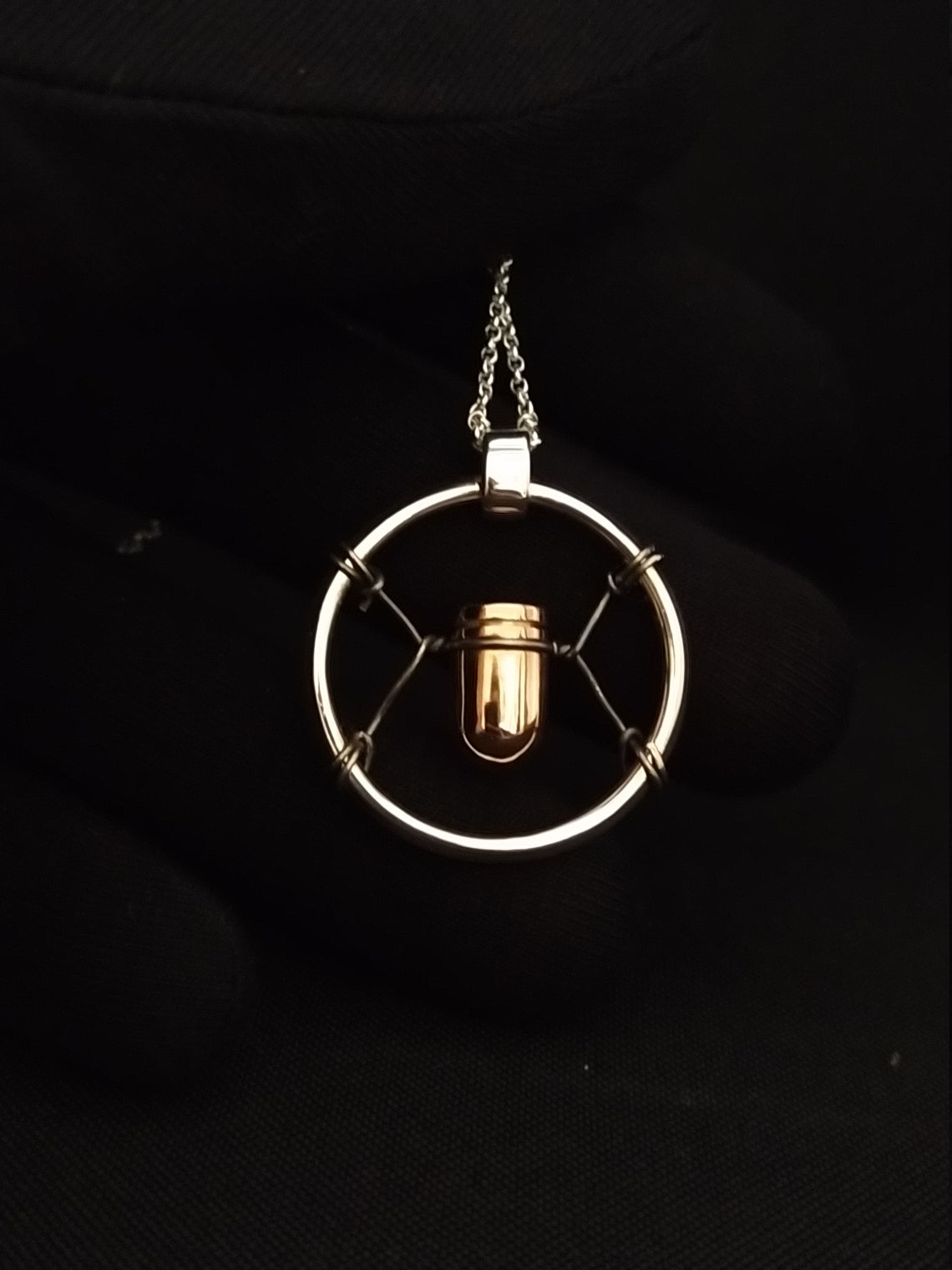 Cyberpunk 2077 pendant sterling silver Etsy