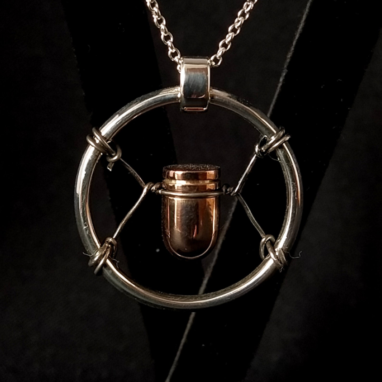 Cyberpunk 2077 pendant sterling silver Etsy