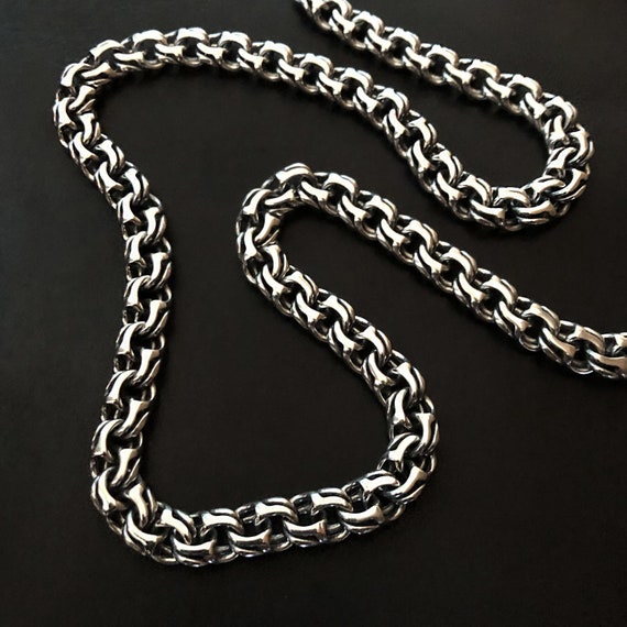 Pin by Jewelry1000.com on Men's Silver Chains