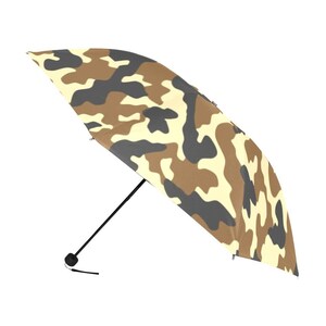 Israel Gift, Israel IDF,  IDF Desert Camo Umbrella w/case