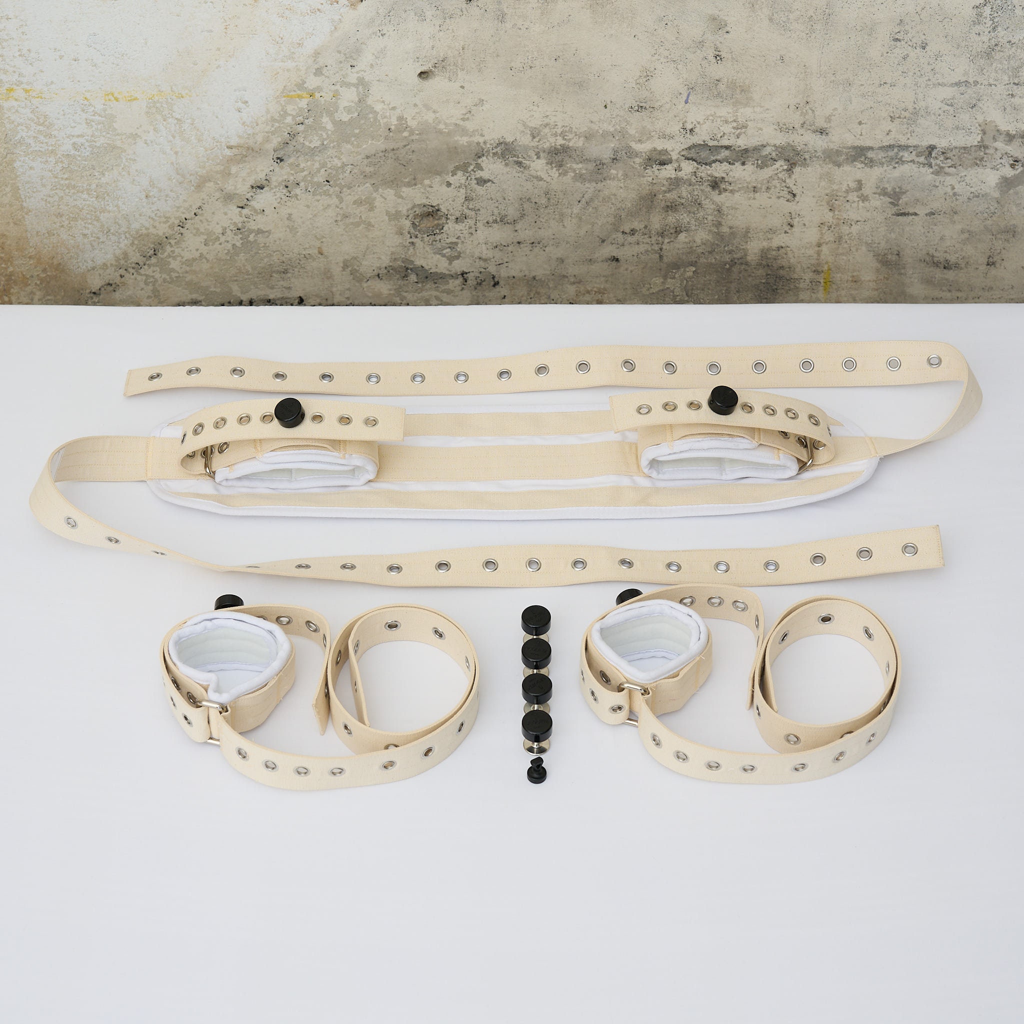 4 Point Restraints Full Body Set Bed Bondage / Cuffs / BDSM Etsy