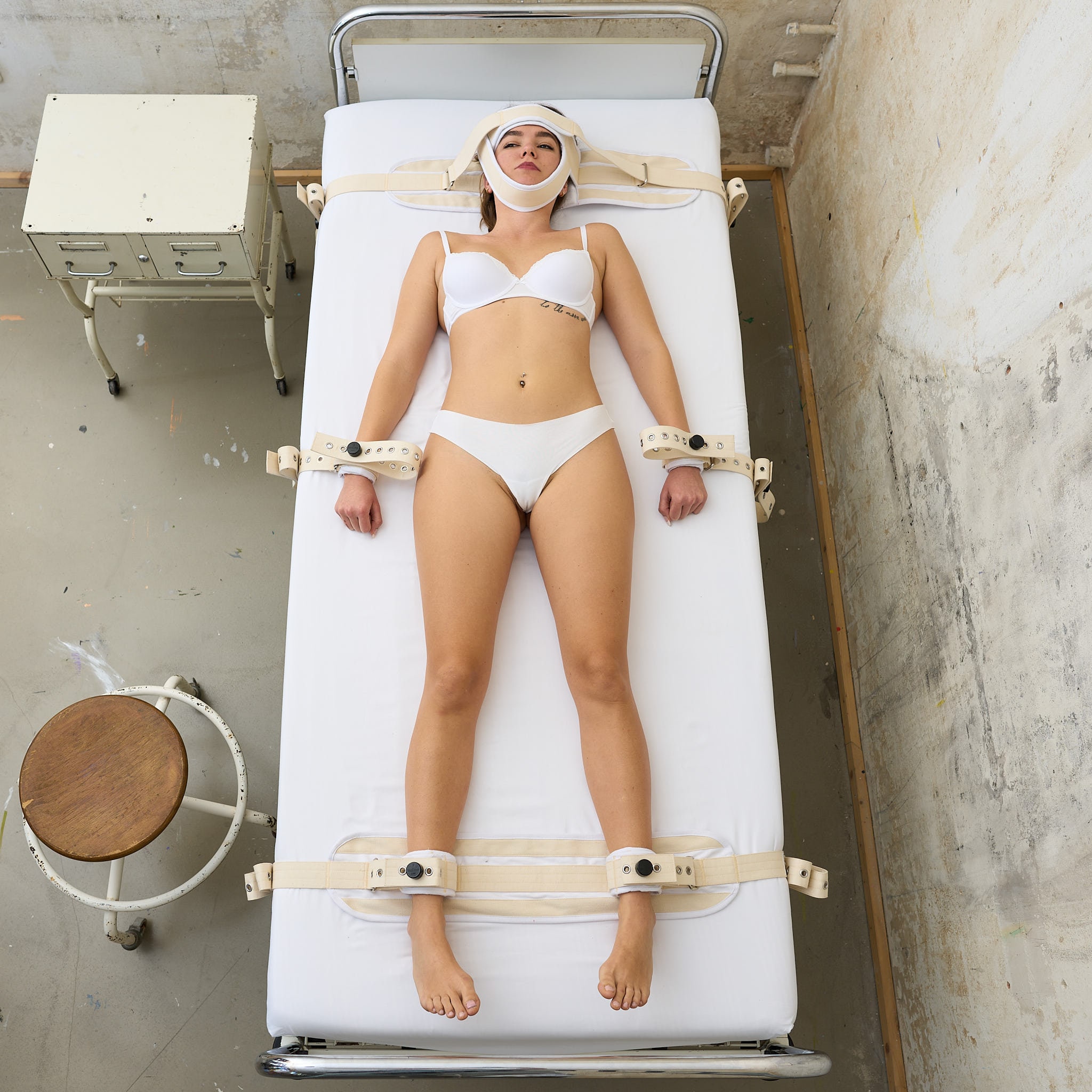 5 Point Restraints Full Body Set Bed Bondage / Cuffs / BDSM Etsy