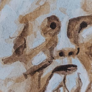 Original Watercolor - Bocca della Verità | Rome Artwork, Italian Landmark, Hand-Painted Art