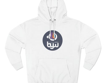 Sudadera con capucha con logotipo BYW - Polar premium unisex