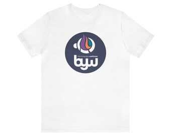 Camiseta de manga corta con logotipo BYW Unisex Jersey