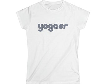 Yogaer Softstyle-T-shirt voor dames