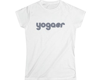 Yogaer Camiseta Softstyle para mujer