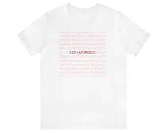 Camiseta de manga corta Bikram Strong Unisex Jersey
