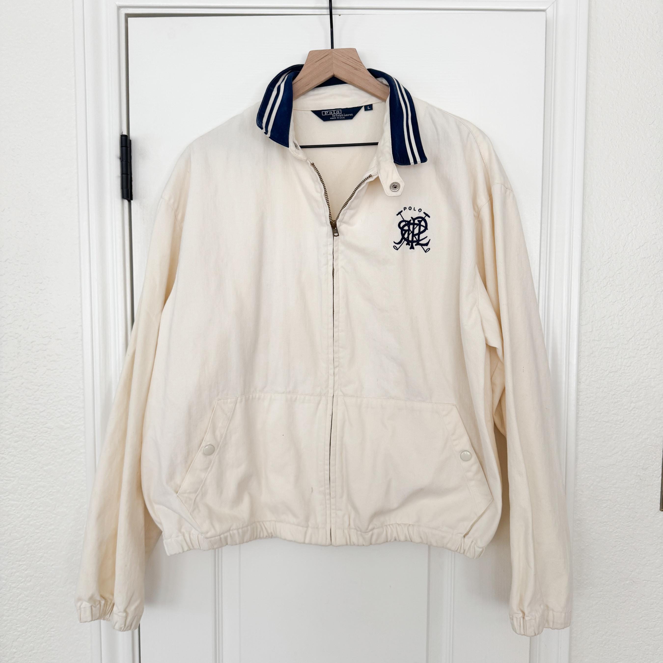 USA製 80’S RALPH LAUREN BAYPORT JACKET L Polo Ralph Lauren Bayport Jacket Vintage Khaki at CareOfCarl.com