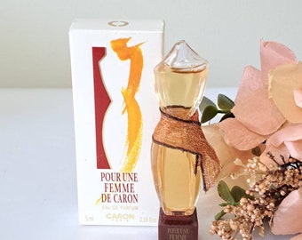 Pour une Femme de Caron Edp vintage miniature 5 ml with box