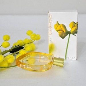 Summer by Kenzo Edp vintage women's perfume, miniature Edt 3.5 ml with box
