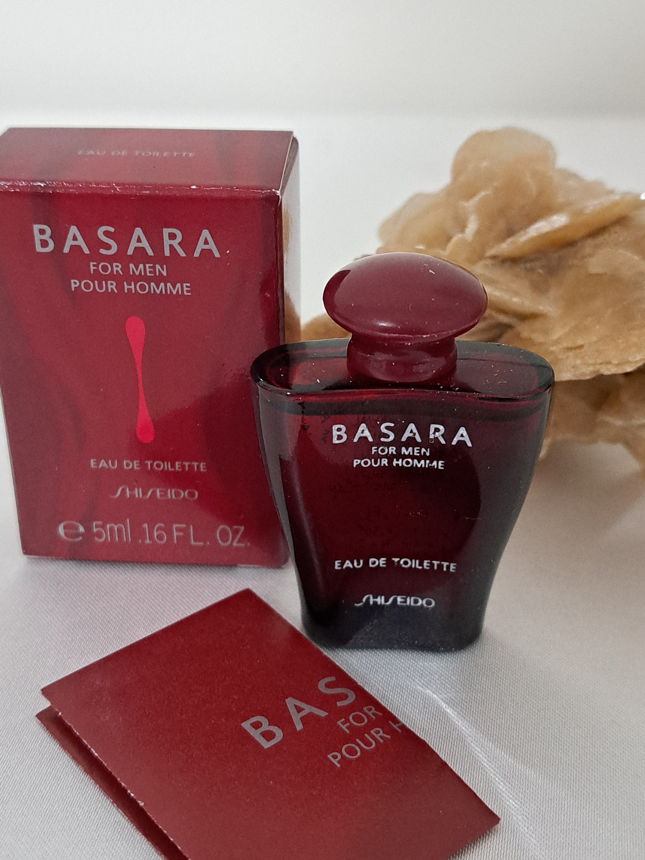 Basara for Man Shiseido Edt Miniature Perfume 5ml Vintage Basara for Man Shiseido Edt Miniature Perfume 5ml Vintage
