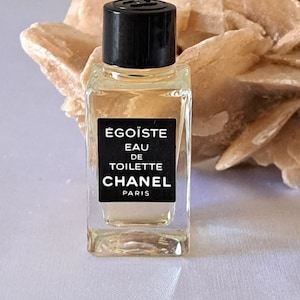 Chanel Egoiste Men Edt Vintage Perfume, Miniature Edt 4ml with Box