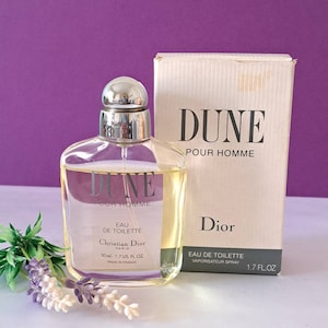 Dune Pour Homme by Dior, Edt 50 Ml Spray for Men, Vintage - Etsy