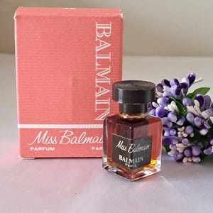 Miss Balmain de Balmain Pure Parfum vintage, miniature 4 ml with box