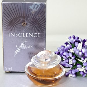 Insolence by Guerlain Edt Vintage Perfume, Miniature 5 Ml