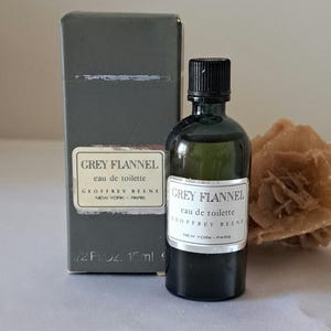 Grey Flannel by Geoffrey Beene Edp perfume for men, miniature 15 ml with box
