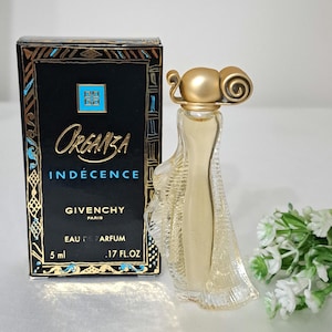 Givenchy Organza Indecence EDP Miniature Vintage Perfume 5 Ml With Box Etsy Canada