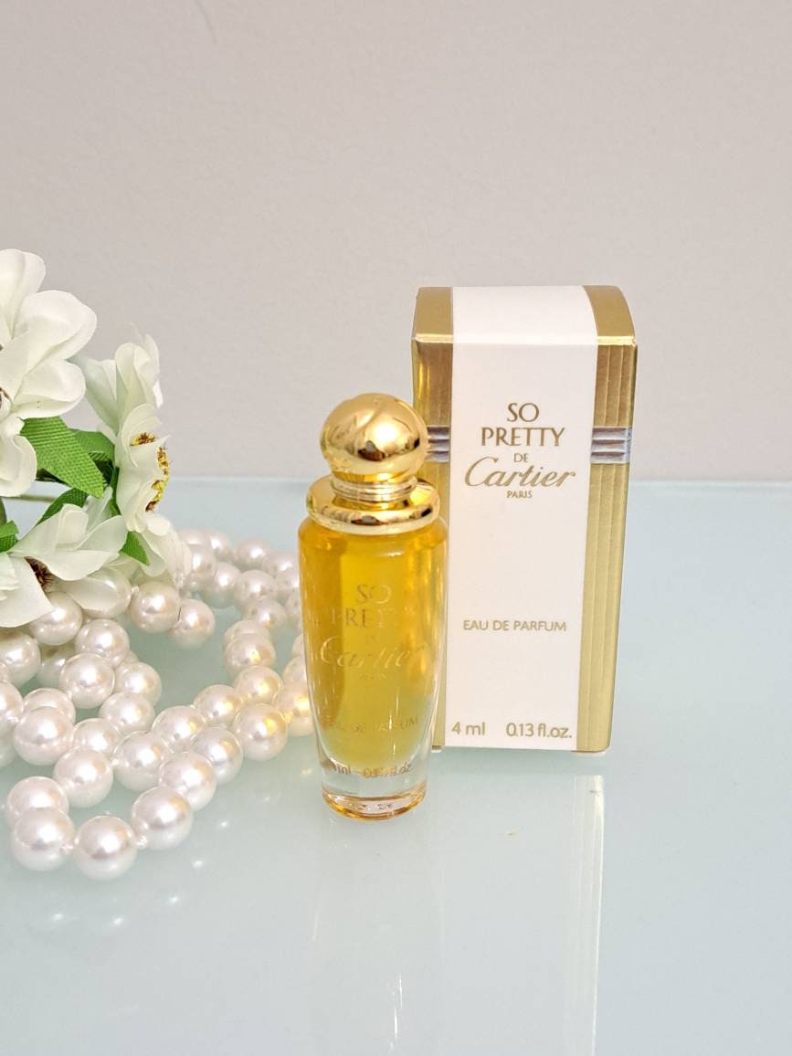 Cartier so Pretty Vintage Perfume 1995 Miniature 4 Ml With - Etsy