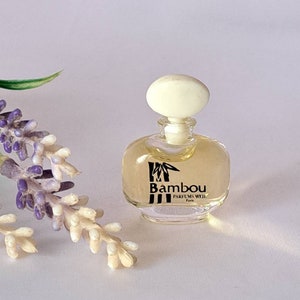 Bambou by Weil vintage perfume, miniature Extrait 2 ml without box