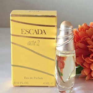 ESCADA Acte 2 Edp vintage 1997, miniature 4 ml with box