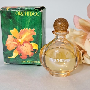 Orchidee by Yves Rocher Edt vintage perfume, miniature 15 ml with box