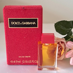 Dolce&Gabbana Edt Donna vintage perfume, miniature 5 ml with box