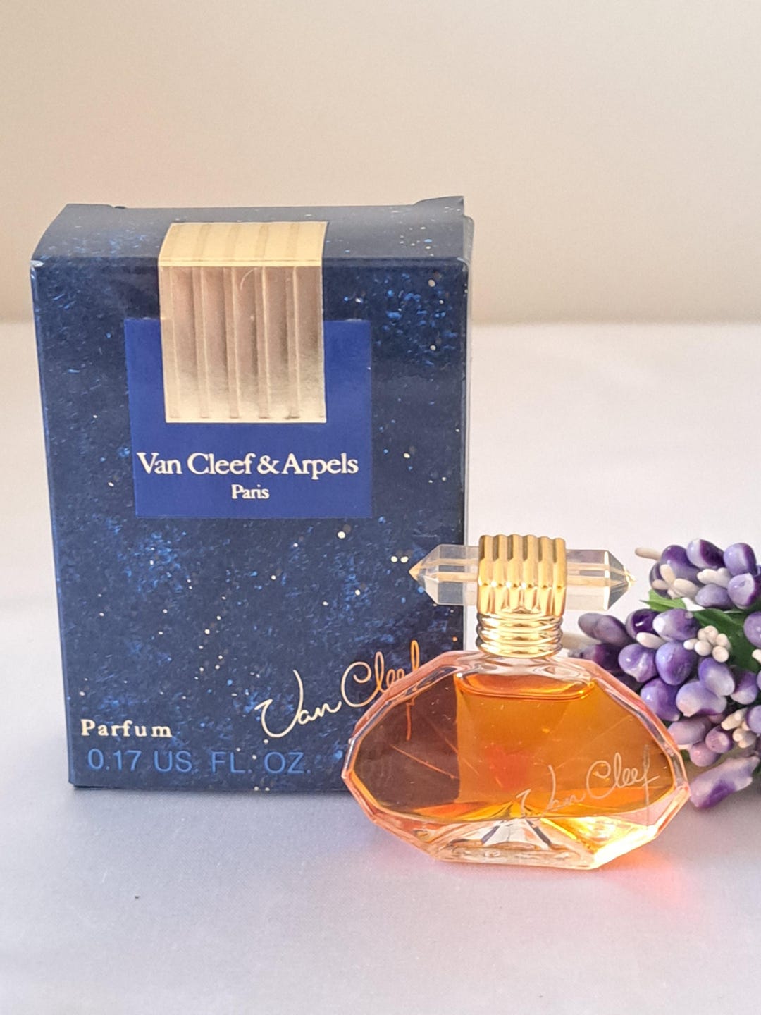 Van Cleef Perfume Extrait Vintage 1993, Miniature 5 Ml With Box - Etsy