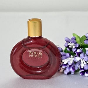 Rouge by Hermes Edt vintage perfume, miniature 5ml without box