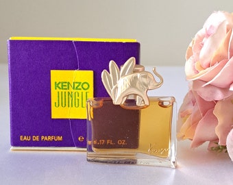 Kenzo Jungle L'elefant EDP miniature perfume 5ml vintage, with box