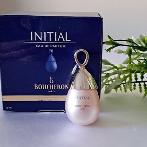 Initial by Boucheron Edp vintage women's perfume, miniature 5 ml with box.