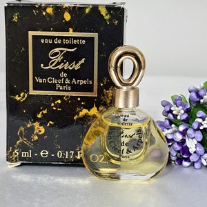 Van Cleef First Edt miniature perfume 5ml vintage with box