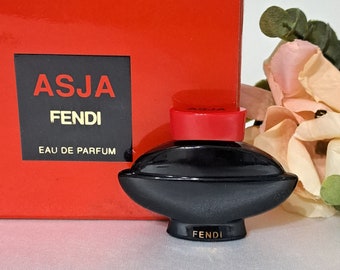 Asja by Fendi Donna EDP vintage perfume 1982, miniature 5 ml with box