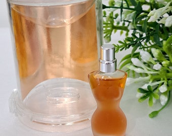 Classique by Jean Paul Gaultier Edt vintage perfume, miniature 3.5 ml with box