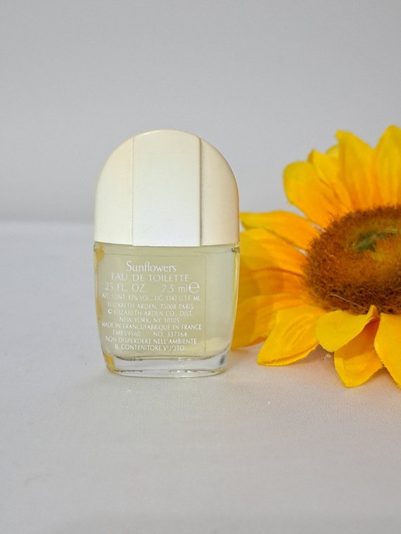 Sunflower by Elizabeth Arden Vintage Edt, Miniature 7.5 Ml Without Box -  Etsy