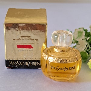 Yvresse Champagne YSL Edt vintage perfume, miniature 4 ml with box image 1