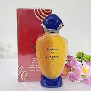 CARTIER Panthere Vintage Parfüm Ligne Voyage Edt Spray 75 ml mit Box