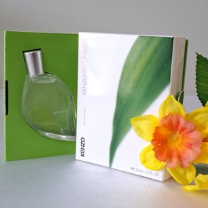 Parfum d'ete by Kenzo Edp vintage women's perfume, miniature Edt 3.5 ml with box