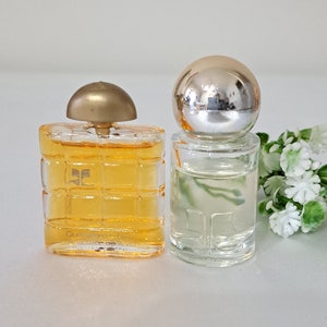 Courreges Edt vintage perfume, 2 miniatures without box