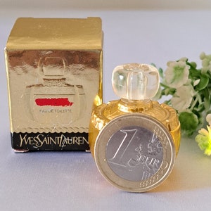 Yvresse Champagne YSL Edt vintage perfume, miniature 4 ml with box image 2