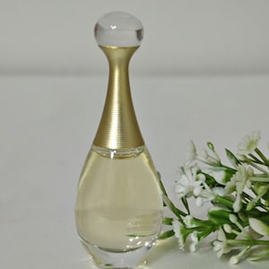 J'adore Dior Edp vintage 1999, miniature perfume 5 ml with box