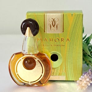 Mahora by Guerlain Edp vintage perfume, miniature 5 ml with box