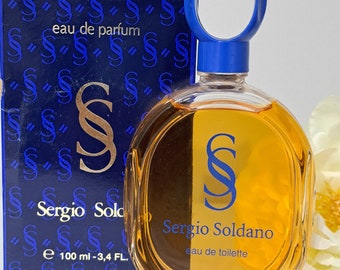 SERGIO SOLDANO woman Edt splash 100 ml Vintage rare prebarecode