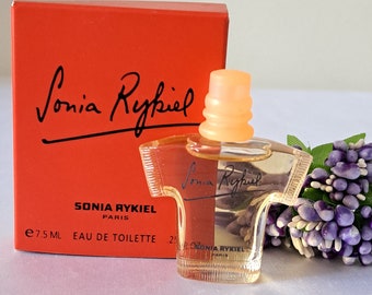 Sonia Rykiel by Sonia Rykiel Edt vintage women's perfume, miniature Edt 7.5 ml with box
