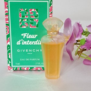 Givenchy Fleur d'intensity EDP miniature vintage perfume 5 ml with box